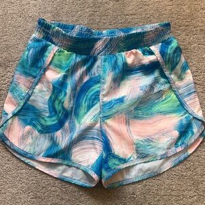 All In Motion Girls Multicolor Athletic Shorts